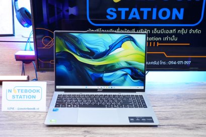 Acer Aspire Lite 16 i5-1334U Ram16 512GB M.2 จอใหญ่16นิ้ว FHD+ สเปคทำงานรุ่นใหม่ จอใหญ่ภาพสวยคมชัด ดีไซน์สวยบางเบา เครื่องมีประกันศูนย์2027 ขายถูกในราคาสุดคุ้มเพียง 13,490.-