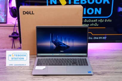 DELL 15 i5-1334U Ram16 SSD512 จอ15.6 FHD สเปคทำงาน มีแป้นตัวเลขแยก ครบกล่องเครื่องพร้อมใช้งานประกันศูนย์2028 เพียง 16,990.-