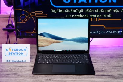 Microsoft Surface Laptop 4 i7-1185G7 Ram16 SSD256 จอ13.5 QHD จอทัชสกรีน คีย์บอร์ดไฟ เหมาะแก่การพกพา ขายเพียง 12,900.-