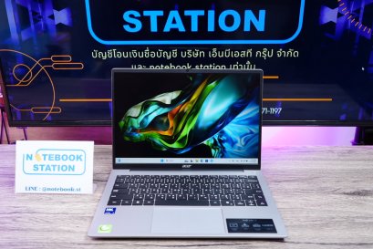 Acer Swift Lite 14 Intel Core Ultra 7 155U (AIBoost) Ram16 SSD512 จอ14นิ้ว FullHD+ จอสวยคมชัด สเปคสูงทำงานเก่ง ดีไซน์เบาบาง พร้อมประกันศูนย์ ราคาเพียง 18,990.- เท่านั้น