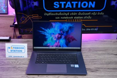 Huawei MateBook D15 i5-10210U Ram8 SSD256 จอ15.6 FHD IPS สเปคดี เครื่องบางเบาพร้อมใช้งาน ราคาเพียง 6,990.-