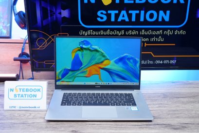 Huawei Matebook D15 i3-10110U Ram8 SSD256 จอ15.6 FHD IPS 60hz สเปคทำงาน หน้าจอใหญ่ ดีไซน์สวยบางเบา เครื่องพร้อมใช้งาน ขายถูกเพียง 7,890.-
