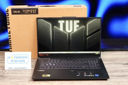 Asus TUF Gaming F17 i7-12700H RTX4050 Ram16 SSD512 จอ17.3 144Hz เครื่องสวย จอใหญ่ สเปคแรง ครบกล่อง เพียง 34,990.-เท่านั้น