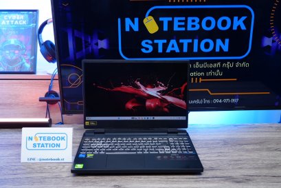 Acer Nitro 5 i5-12450H RTX3050(4GB) RAM16 SSD512GB M.2 จอ15.6นิ้ว FHD 144Hz เกมมิ่งสเปคสูง คีย์บอร์ดRGB4Zone ดีไซน์เครื่องสวยเท่ ทันสมัย มีประกันศูนย์ ราคาสุดคุ้มเพียง 18,990.-