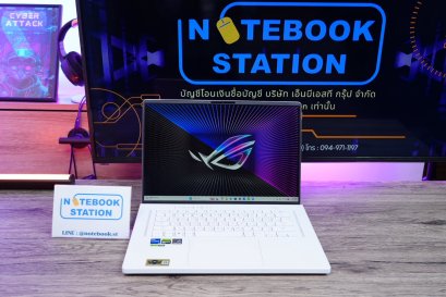 Asus ROG Zephyrus G16 i7-12700H RTX4050(6GB) Ram16 SSD512 จอ16 WQXGA 165Hz เกมมิ่งสเปคสูง จอใหญ่สวยคมชัด ขายเพียง 33,900.-