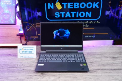 HP Victus 15 Ryzen7-7445HS RTX3050(6GB) Ram16 SSD512GB จอ15.6 FHD 144Hz เกมมิ่งสเปคสูง มีประกันศูนย์2028 เพียง 23,590.-
