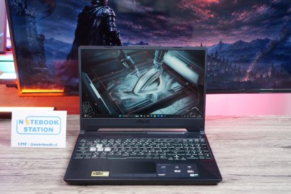 Asus TUF Gaming F15 i5-10300H GTX1650(4GB) Ram8 SSD512GB จอ15.6 FHD 144Hz สเปคเกมมิ่ง คีย์บอร์ดไฟRGB ดีไซน์ฝาหลังสุดเท่ เครื่องพร้อมใช้งานราคาสุดคุ้มเพียง 12,990.-