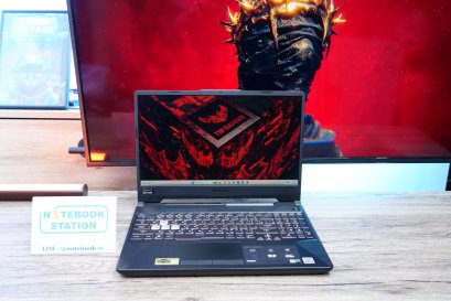 Asus TUF Gaming F15 i5-10300H GTX1650(4GB) Ram8 SSD512GB จอ15.6 FHD 144Hz สเปคเกมมิ่ง คีย์บอร์ดไฟRGB ดีไซน์ฝาหลังสุดเท่ เครื่องพร้อมใช้งานราคาสุดคุ้มเพียง 13,490.-