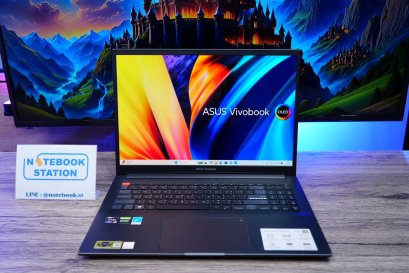 Asus Vivobook Pro 16X Ryzen9-5900HX RTX3050Ti(4GB) Ram16 SSD512GB จอ16นิ้ว UHD+ จอสวยระดับ4K สเปคสูงมีการ์ดจอแยก เครื่องพร้อมใช้งาน ขายถูกเพียง 25,990.-