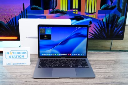 APPLE Macbook Air 13 (2020) M1 Ram8 SSD256 จอ13.3นิ้ว ความชัดระดับ2k รอบชาร์จ 306 ครั้ง สุขภาพแบตปกติ รีเซ็ตพร้อมใช้งานราคาเพียง 14,590.-เท่านั้น