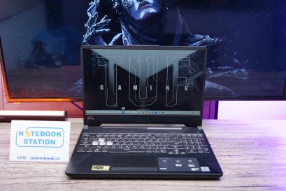 Asus TUF Gaming F15 i5-10300H GTX-1650(4GB) Ram8 SSD512GB จอ15.6 FHD 144Hz สเปคเกมมิ่ง คีย์บอร์ดไฟRGB ดีไซน์สวย ฝาหลังสุดเท่ เครื่องพร้อมใช้งาน ขายถูกเพียง 12,390.-