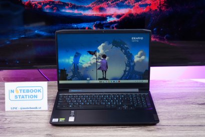 Lenovo IdeaPad Gaming 3i i5-10300H GTX1650(4GB) Ram8 SSD512 จอ15.6 FHD 120 Hz สเปคเล่มเกมส์ มีไฟใต้คีย์บอร์ดสีฟ้า ขายเพียง 12,900.-