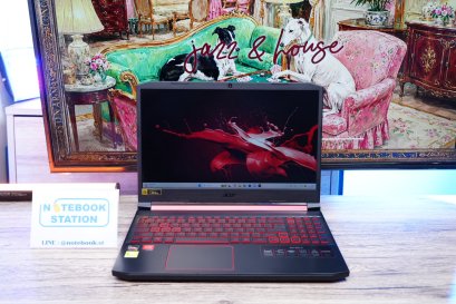 Acer Nitro 5 Ryzen5-3550H การ์ดจอแยกAMDRadeonRX560X(4GB) Ram16 SSD512 จอ15.6 FHD IPS 144Hz สเปคเล่นเกมส์ มีไฟใต้คีย์บอร์ด ราคาเพียง 9,990.-