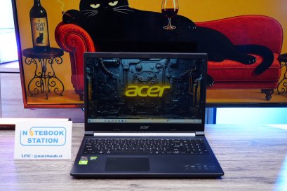 Acer Aspire 7 Ryzen7-5700U GTX1650(4GB) RAM8 SSD512 จอ15.6 FHD 144Hz สเปคสูง มีการ์ดจอแยก คีย์บอร์ดไฟสีขาว ดีไซน์เรียบหรู เพียง 13,900.-