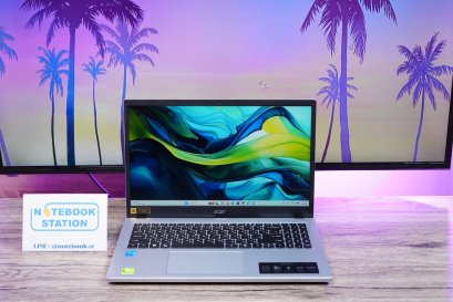Acer Aspire Go 15 i3-N305 Ram8 SSD512 หน้าจอ15.6 FHD ตัวเครื่องดีไซน์สวยดูทันสมัย สเปคดี ทำงานเก่ง เครื่องพร้อมใช้งาน ขายเพียง 8,990.-