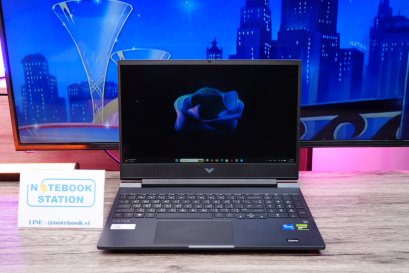 HP Victus Gaming 15 i7-12700H RTX4050(6GB) Ram16 SSD512 จอ15.6 FHD 144Hz เกมมิ่งสเปคสูง ดีไซน์เรียบหรู เครื่องพร้อมใช้งาน ขายเพียง 28,990.-เท่านั้น