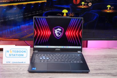 MSI Cyborg 14 i7-13620H RTX4060(8GB) Ram16 SSD1TB จอ14.0 WUXGA 144Hz เกมมิ่งสเปคสูง คีย์บอร์ดไฟRGB เครื่องสวย เพียง 26,990.-