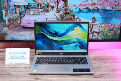 Acer Aspire 3 i5-1235U Ram8 SSD512 จอ15.6นิ้ว FHD IPS สเปคดีทำงานเก่ง จอใหญ่มีแป้นตัวเลขแยก เครื่องพร้อมใช้งาน ขายเพียง 11,990.-เท่านั้น