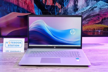 HP 17 i5-1235U Ram8 SSD512 หน้าจอใหญ่17.3นิ้ว FHD IPS สเปคดี เครื่องสวย พร้อมใช้งาน ขายถูกเพียง 11,500.-