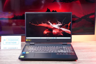Acer Nitro 5 i5-12450H RTX3050(4GB) RAM16 SSD512GB จอ15.6นิ้ว FHD 144Hz เกมมิ่งสเปคสูง คีย์บอร์ดRGB4Zone ดีไซน์เครื่องสวยเท่ ทันสมัย มีประกันศูนย์ ราคาสุดคุ้มเพียง 17,990.-