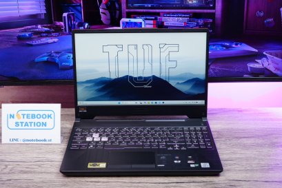 Asus TUF Gaming F15 i5-10300H GTX1650(4GB) Ram8 SSD512GB จอ15.6 FHD 144Hz สเปคเกมมิ่ง คีย์บอร์ดไฟRGB ดีไซน์ฝาหลังสุดเท่ เครื่องพร้อมใช้งานราคาสุดคุ้มเพียง 13,900.-