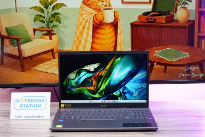 Acer Aspire 5 i5-1235U Ram8 SSD512 จอ15.6นิ้ว FHD IPS สเปคดีทำงานเก่ง จอใหญ่มีแป้นตัวเลขแยก เครื่องพร้อมใช้งาน ขายเพียง 12,490.-เท่านั้น