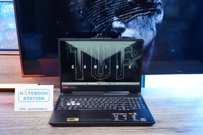 Asus TUF Gaming A15 Ryzen7-7435HS Ram16 RTX2050(4GB) SSD512GB จอ15.6 FHD IPS 144Hz สเปคสูง คีย์บอร์ดไฟRGB ดีไซน์สวยเท่ดูทันสมัย พร้อมประกันศูนย์ เพียง 19,990.-