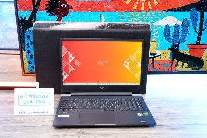 HP Victus Gaming 15 Ryzen5-7535HS Ram16 RTX2050(4GB) SSD512GB จอ15.6 FHD 144Hz สเปคเกมมิ่ง ดีไซน์สวย เรียบหรูทันสมัย พร้อมใช้งานเพียง 18,900.-