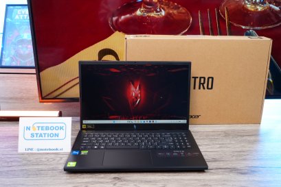 Acer Nitro V 15 i5-13420H Ram16 RTX2050(4GB) SSD512GB จอ15.6นิ้ว FHD 144Hz เกมมิ่งรุ่นใหม่ ดีไซน์ฝาหลังสุดเท่ มีประกันศูนย์เครื่องพร้อมใช้งาน ราคาสุดคุ้มเพียง 18,800.-