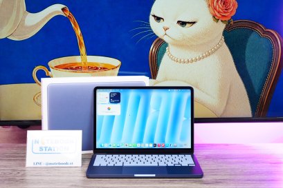 APPLE MacBook Neo (Indigo) รุ่นใหม่ chip A18 Pro Ram8 SSD256 จอ13นิ้ว Liquid Retina รอบชาร์จ 4 ครั้ง สุขภาพแบตปกติ อุปกรณ์แท้ครบกล่อง รีเซ็ตพร้อมใช้งานราคาเพียง 22,490.-เท่านั้น