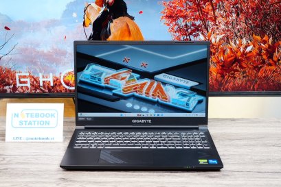 Gigabyte G5 KF5 i7-13620H RTX4050(6GB) RAM16GB SSD512 จอ15.6นิ้ว FHD 144Hz เกมมิ่งสเปคสูง ดีไซน์สวย เครื่องพร้อมใช้งาน ขายเพียง 25,990.-