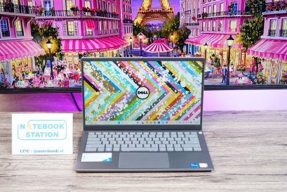 DELL Inspiron 5410 i7-11390H Ram8 SSD512 จอ14นิ้ว FHD สเปคดีทำงานเก่ง ดีไซน์เครื่องบางเบา พร้อมใช้งาน เพียง 11,890 .- เท่านั้น