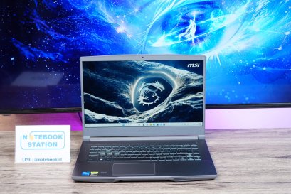 MSI THIN 15 i5-13420H RTX4050(4GB) Ram16 SSD512 จอ15.6 FHD IPS 144Hz สเปคเกมมิ่งรุ่นใหม่ ดีไซน์สวยน้ำหนักเบา เครื่องพร้อมใช้งาน เพียง 25,490.-
