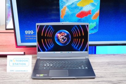 MSI THIN A15 Ryzen5-7535HS RTX3050(4GB) Ram16 SSD512GB จอ15.6 FHD 144Hz สเปคสูง ดีไซน์สวยหรู ขายเพียง 17,590.-เท่านั้น