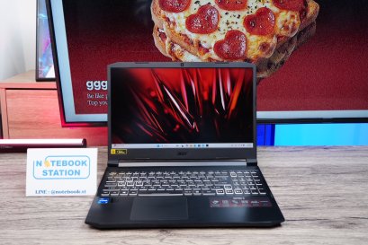 Acer Nitro 5 i7-11800H RTX3060(6GB) RAM16 SSD512 จอ15.6 144Hz FHD สเปคสูง คีย์บอร์ดRGB4Zone เครื่องพร้อมใช้งาน ขายเพียง 19,990.-