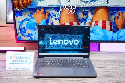 Lenovo IdeaPad 3 Ryzen7-5700U Ram8 SSD512 จอ14 FHD สเปคทำงาน คีย์บอร์ดไฟ เครื่องสวยพร้อมใช้งาน ขายเพียง 10,900 .-