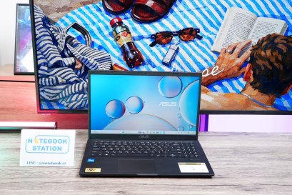 Asus Vivobook 15 i5-1135G7 Ram8 SSD512 จอ15.6นิ้ว HD สเปคดีทำงานเก่ง จอใหญ่มีแป้นตัวเลขแยก เครื่องพร้อมใช้งาน ขายถูกเพียง 8,900.-