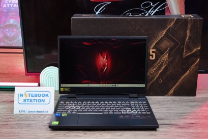 Acer Nitro 5 i5-12450H RTX3050(4GB) RAM16 SSD512GB จอ15.6นิ้ว FHD 144Hz เกมมิ่งสเปคสูง คีย์บอร์ดRGB4Zone ดีไซน์เครื่องสวยเท่ ทันสมัย มีประกันศูนย์ ราคาสุดคุ้มเพียง 16,590.-