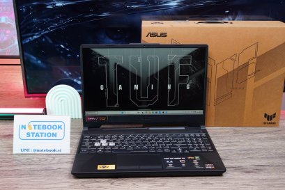 Asus TUF Gaming A15 Ryzen7-7435HS RTX-2050(4GB) Ram8 512GB M.2 จอ15.6 FHD IPS 144Hz สเปคเกมมิ่งรุ่นใหม่ คีย์บอร์ดไฟRGB ดีไซน์สวยดูทันสมัย อุปกรณ์แท้ครบกล่องมีประกันศูนย์ถึงปี2027 พร้มใช้งานในราคาสุดคุ้มเพียง 17,590.-