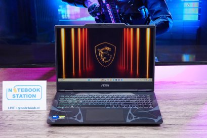 MSI Cyborg 15 IntelCore7-240H RTX5050(8GB) Ram16 SSD512 จอ15.6 FHD 144Hz สเปคสูง น้ำหนักเบา เครื่องสวยมาก พร้อมประกันศูนย์2027 ขายเพียง 29,990.-