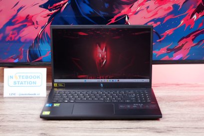 Acer Nitro V15 รุ่นใหม่ i5-13420H RTX4050(6GB) RAM16 512GB M.2 จอ15.6นิ้ว 144Hz sRGB100% เกมมิ่งสเปคสูง ดีไซน์สวยเท่ ดูทันสมัย เครื่องมีประกันศูนย์ พร้อมใช้งานในราคาสุดคุ้มเพียง 24,590.-เท่านั้น