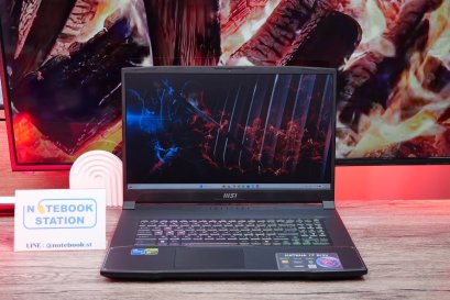 MSI Katana 17 i7-13620H RTX4050(6GB) RAM16 SSD512 จอใหญ่ 17.3 FHD 144Hz สเปคสูง หน้าจอใหญ่จัดเต็ม เครื่องพร้อมใช้งานเพียง 31,990.-