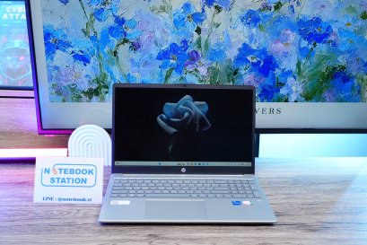 HP 15 รุ่นใหม่ i5-1334U Ram16 SSD512 จอ15.6นิ้ว FHD สเปคสูงทำงานเก่ง จอใหญ่มีแป้นตัวเลขแยก เครื่องสวยบางเบาพร้อมประกันศูนย์ยาว2027 ราคาสุดคุ้มเพียง 13,990.-