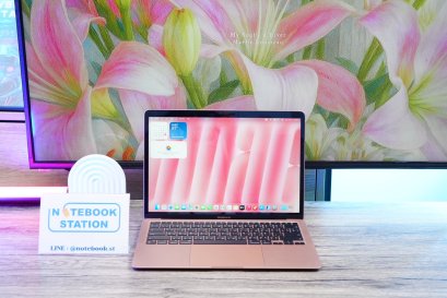 APPLE Macbook Air 13 (2020) M1 Ram8 SSD256 จอ13.3นิ้ว ความชัดระดับ2k รอบชาร์จ 73 ครั้ง สุขภาพแบตปกติ รีเซ็ตพร้อมใช้งานราคาเพียง 13,990.-เท่านั้น