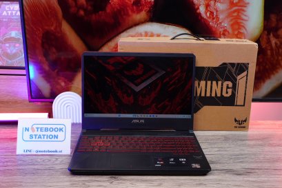 Asus TUF Gaming Ryzen5-3550H Ram16 AMDRadeonRX560X(4GB) SSD512 จอ15.6 FHD IPS 120Hz เล่นเกม/ตัดต่อประมวลผลไว เครื่องพร้อมใช้งาน ขายเพียง 10,800.- เท่านั้น