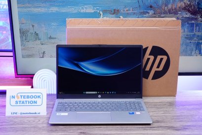 HP 15 Intel Core 3 100U Ram8 SSD512 จอ15.6 FHD สเปคใช้งานทั่วไป แป้นตัวเลขแยก ราคา 10,900.-