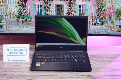Acer Aspire 3 Ryzen3-3250U Ram4 SSD512 จอ 14 FHD งานเอกสาร ใช้งานทั่วไป เครื่องประมวลผลไว 5,590.- พร้อมใช้งาน