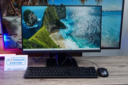 (สินค้ามือหนึ่งแกะกล่อง)AIO Asus ExpertCenter Intel Core 5 processor 210H Ram8 SSD512 จอ23.8 FHD สเปคดี เครื่องสวย อุปกรณ์ครบกล่องพร้อมใช้งาน มีประกันศูนย์ ขายเพียง 18,990.- เท่านั้น