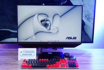 ASUS ALL-IN-ONE Intel Celeron G5905T Ram8 SSD256 จอ23.8" FHD สเปคทำงานทั่วไป ขายเพียง 8,990.- เท่านั้น