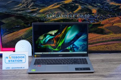 Acer Aspire 3 Ryzen7-5700U Ram16 512GB M.2 จอ15.6 FHD IPS สเปคสูงทำงานเก่ง ดีไซน์เรียบสวย บางเบา  เครื่องพร้อมใช้งานเพียง 11,800.-